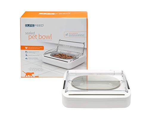 Motion Activated Sealed Pet Food Bowl for Cats and Dogs