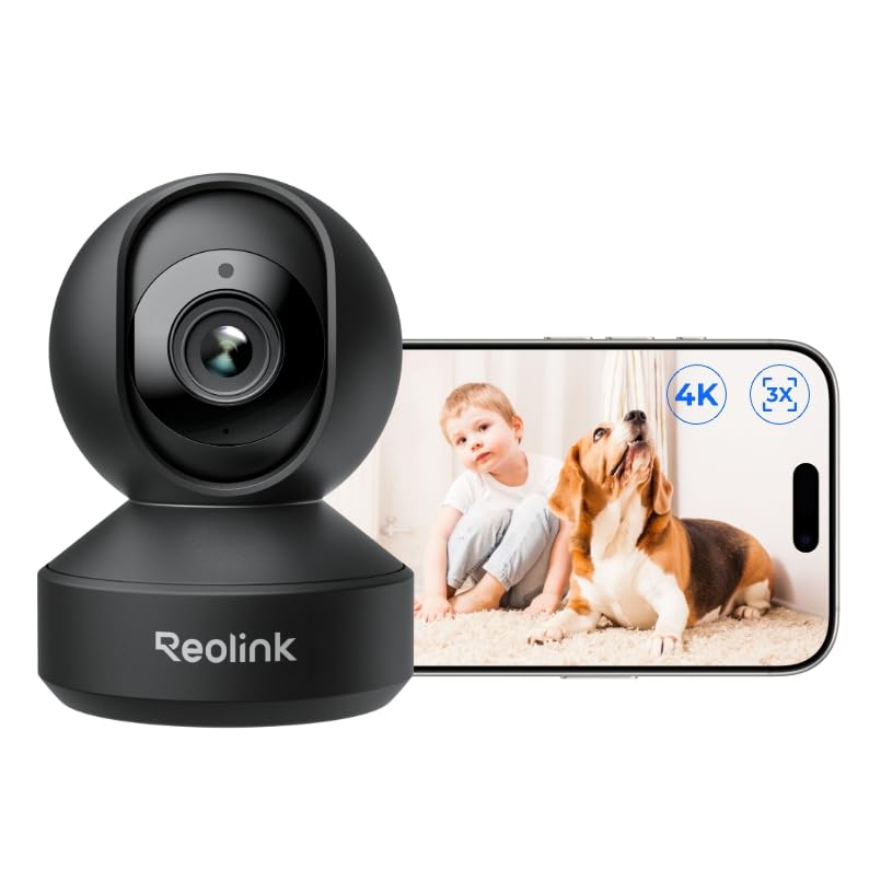 5MP Indoor Pet Camera with Optical Zoom and Auto Tracking