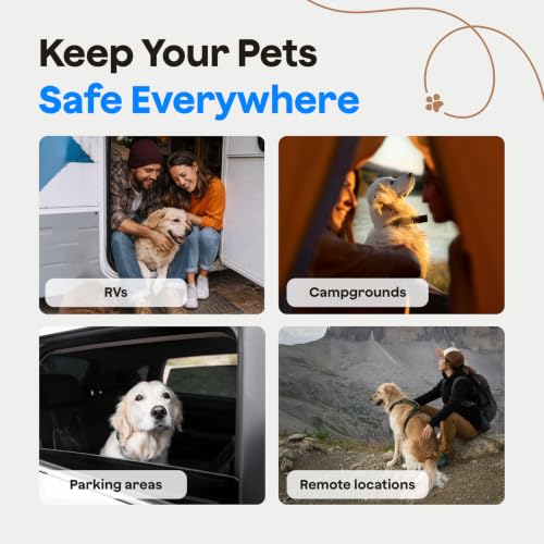 Pet Safety Temperature and Humidity Sensor for RV and Car
