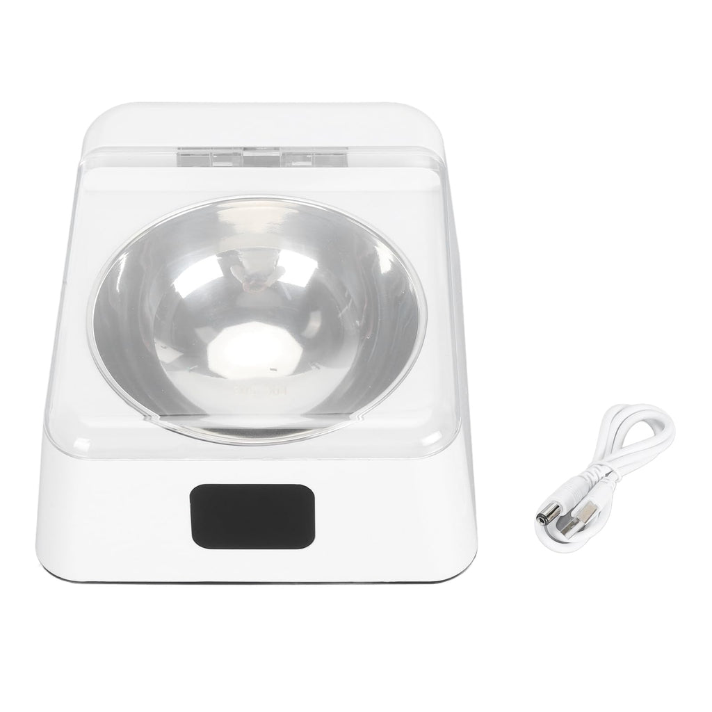 Automatic Pet Feeder with Infrared Sensor Lid and Display