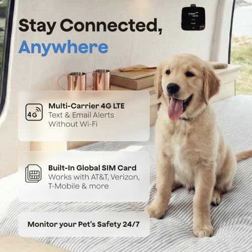 Pet Safety Temperature and Humidity Sensor for RV and Car