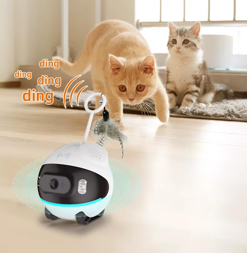 1080P Mobile Pet Camera with Two Way Audio and App Control