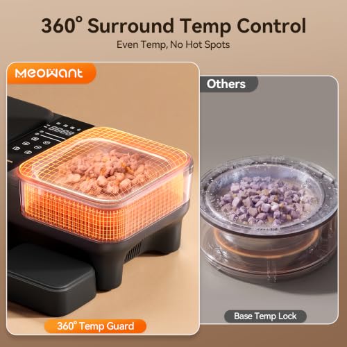 Automatic Wet Food Cat Feeder with Cooling and Preheating