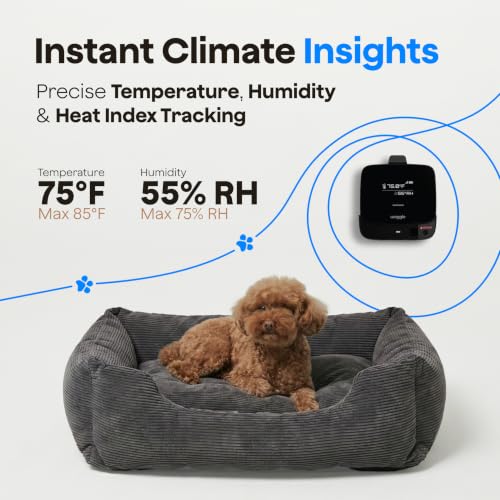 Pet Safety Temperature and Humidity Sensor for RV and Car