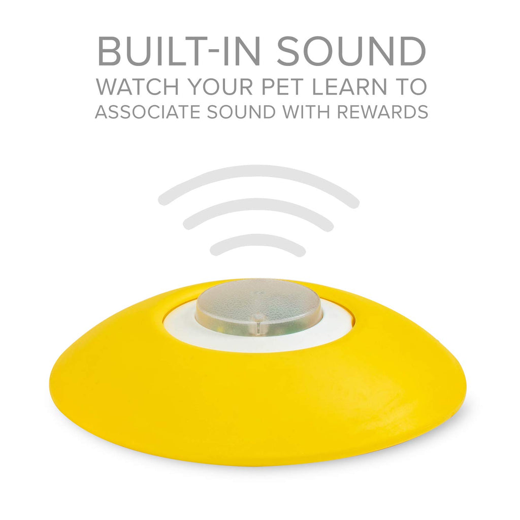 Remote Button Dog Treat Dispenser for Training and Memory Games