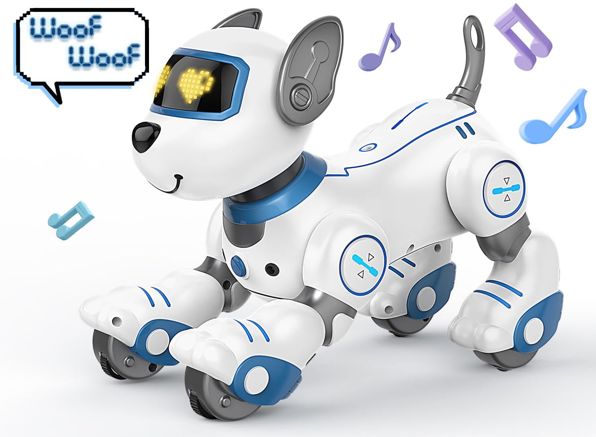 Interactive Robot Dog Toy for Kids with Smart Controls