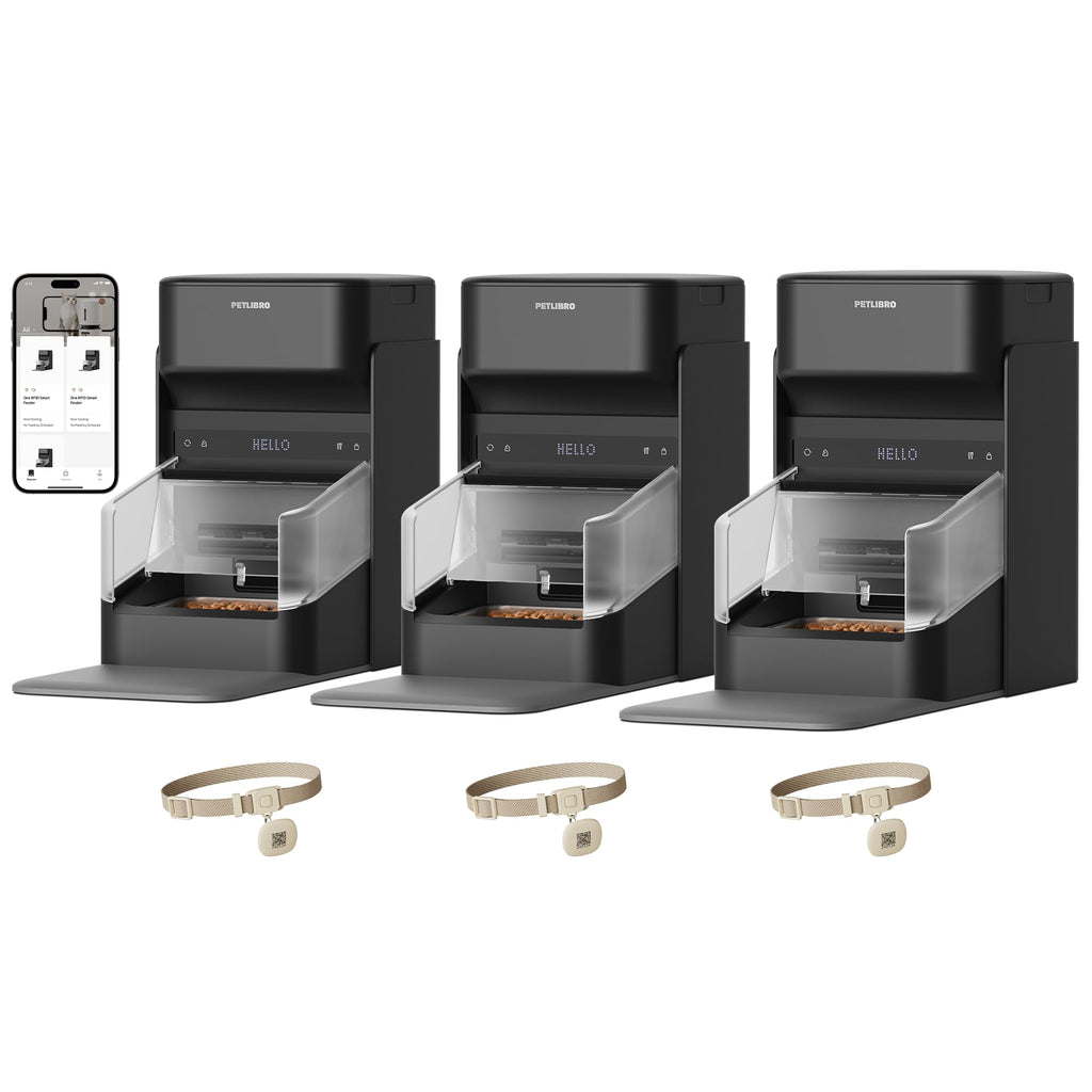 RFID Automatic Cat Feeder with Collar Tag Meal Access