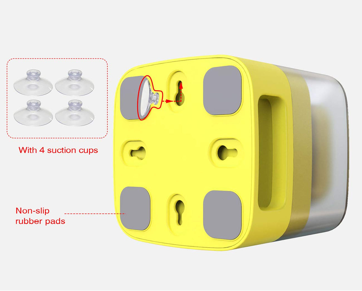 Interactive Dog Feeder with Button Trigger Treat Dispenser