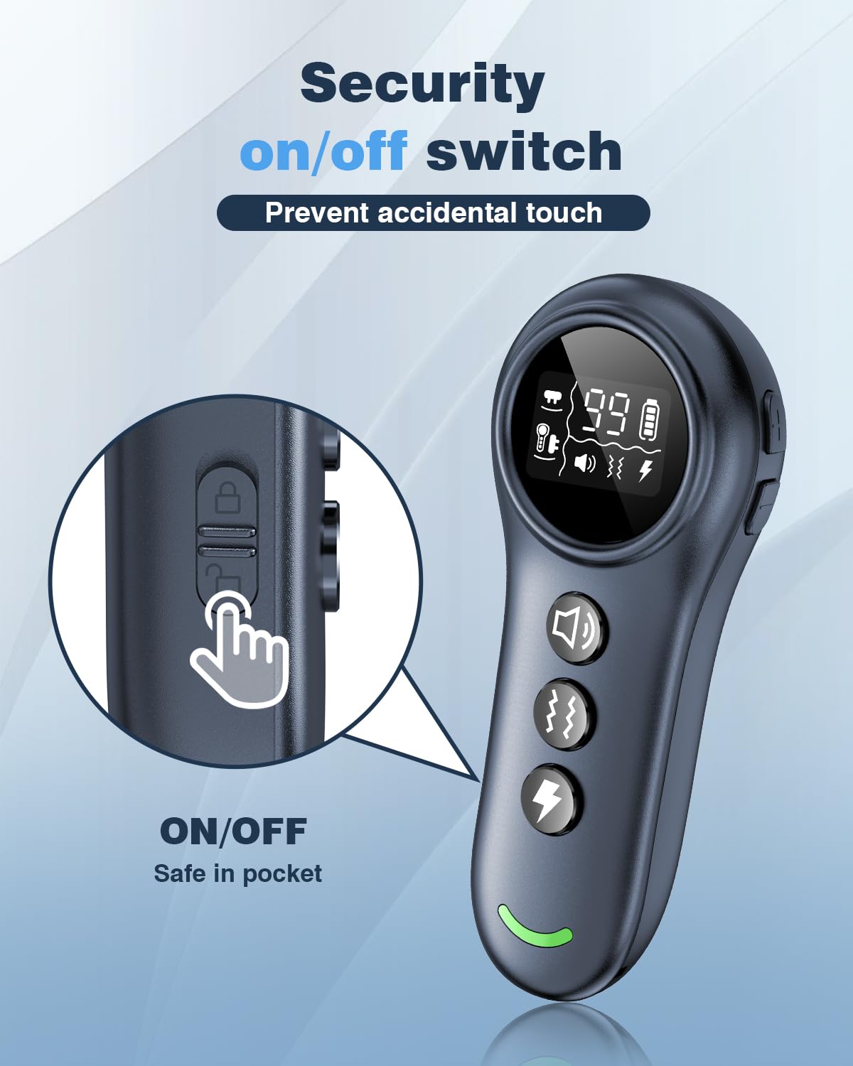 Smart Dog Training Collar with Remote and Anti Bark Modes