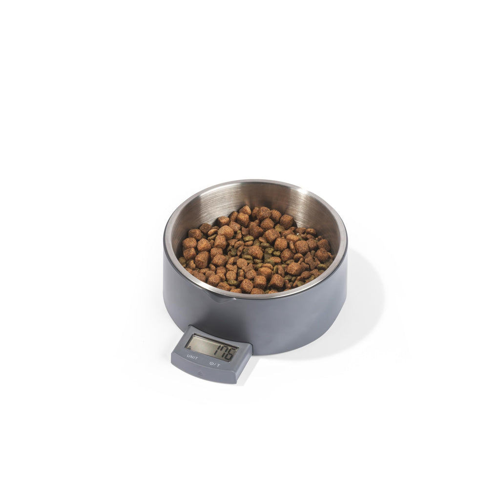 Digital Pet Food Scale Bowl with Pull Out LCD Display