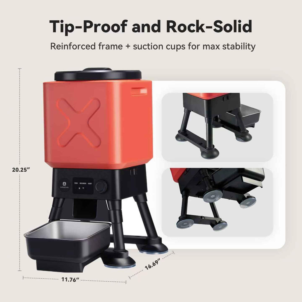 14L Large Capacity Automatic Dog Feeder for Large Dogs