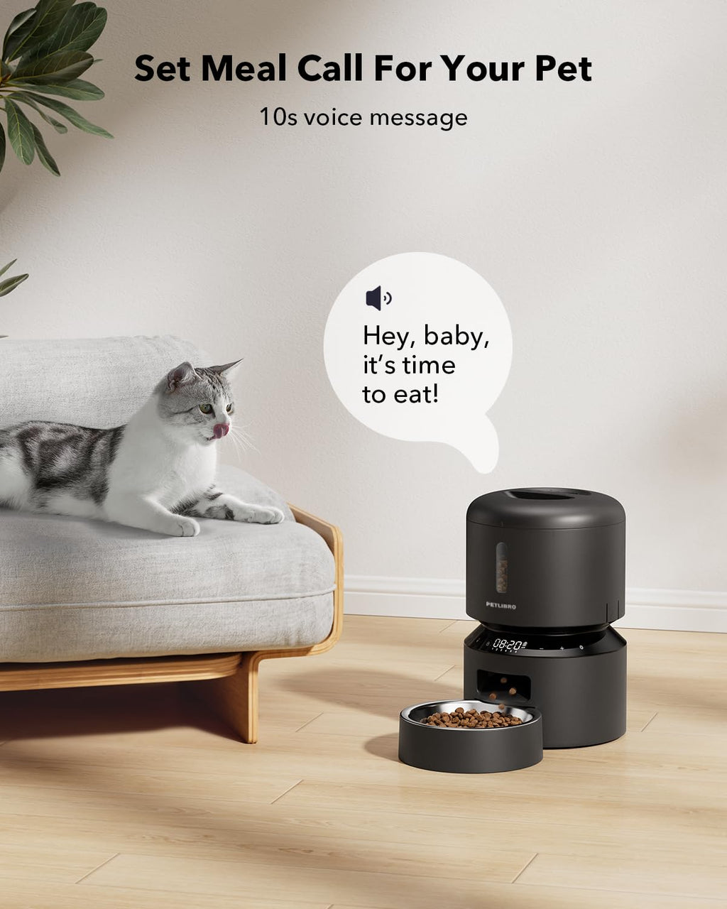 Automatic Cat and Dog Food Feeder with Portion Control