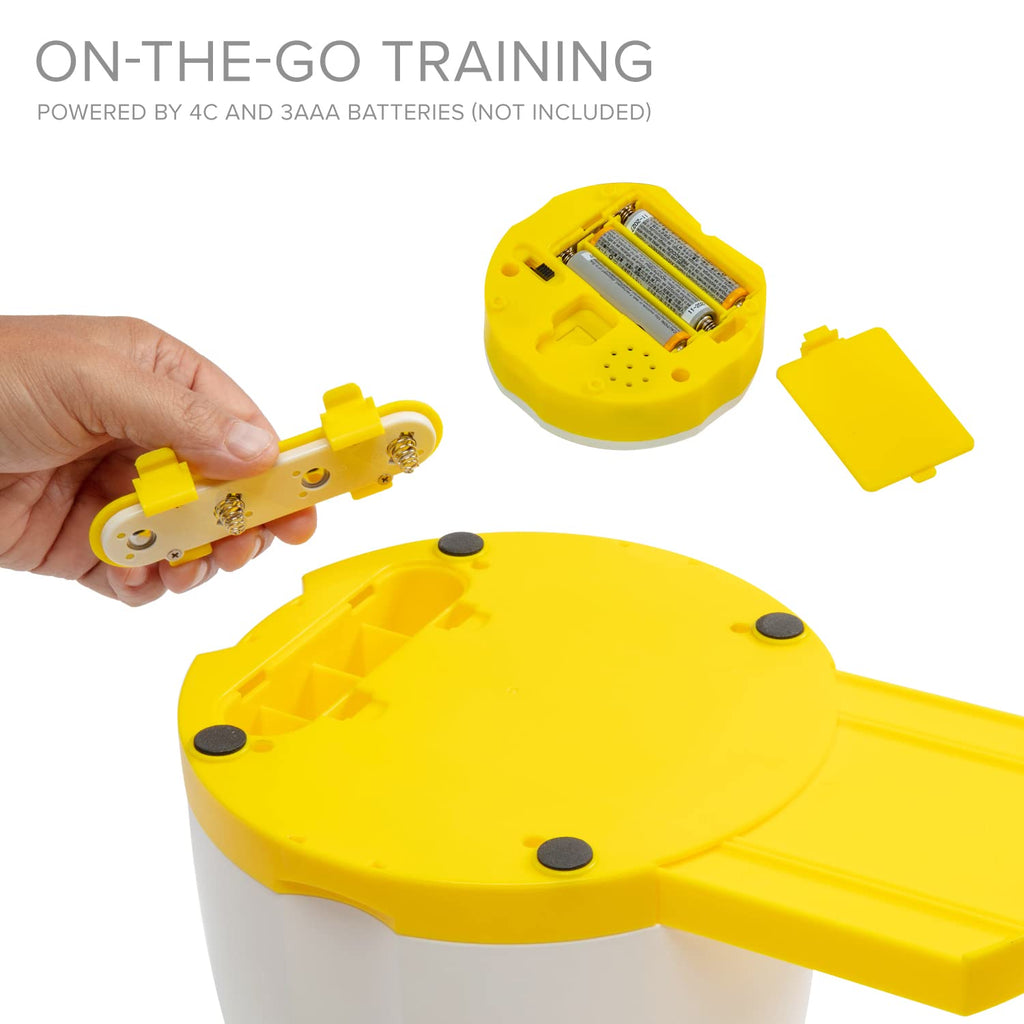 Remote Button Dog Treat Dispenser for Training and Memory Games