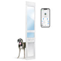 WiFi Automatic Smart Dog Door with Roll Up Entry Control