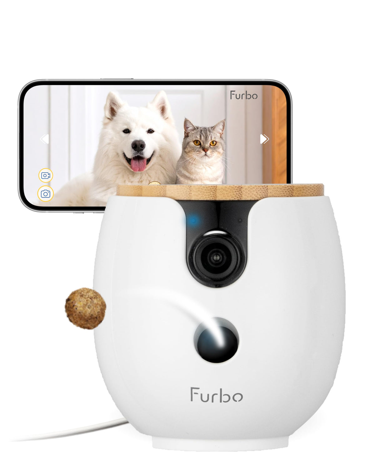 360 Degree Smart Pet Camera with Remote Monitoring