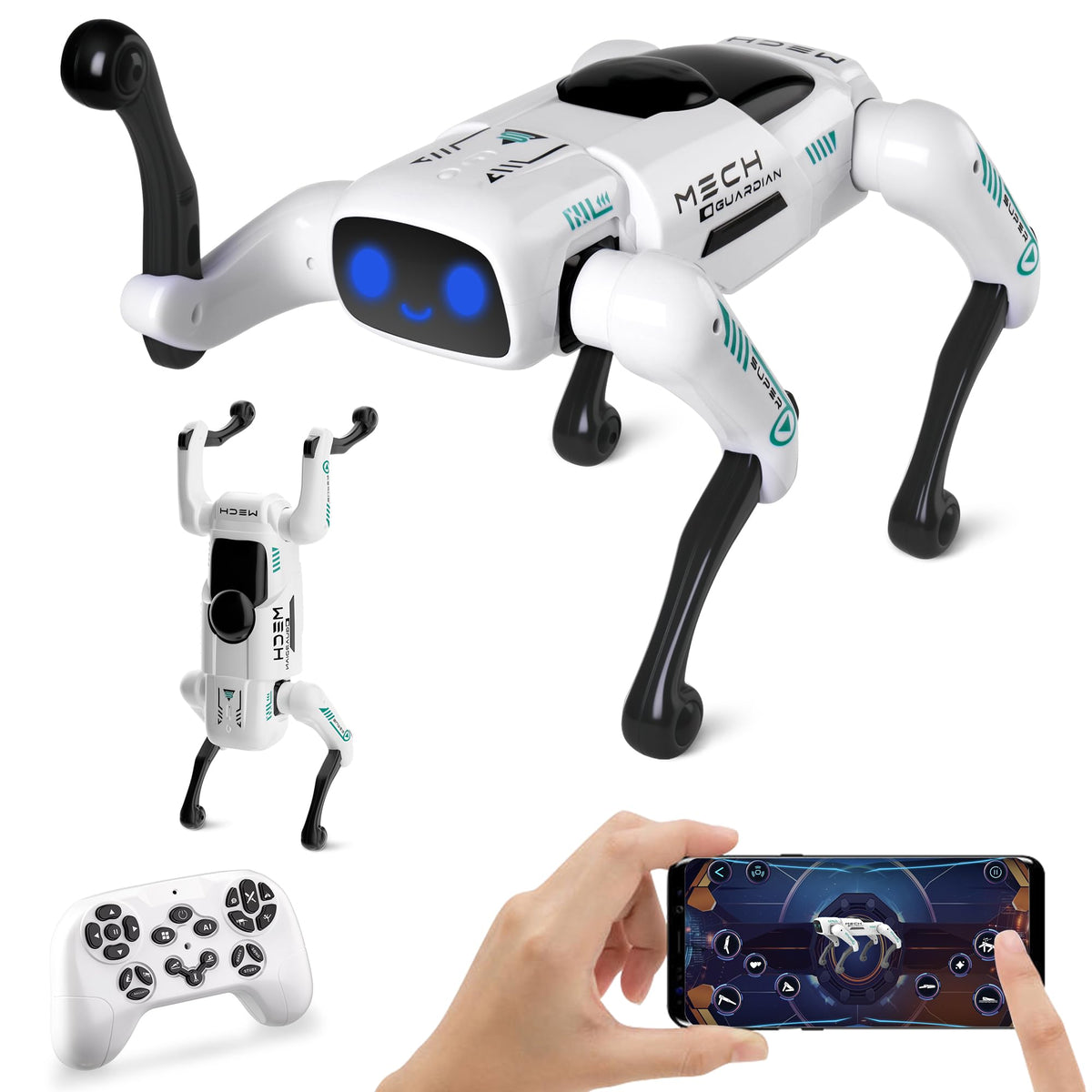 Interactive Smart Robot Dog Toy for Kids and Indoor Play