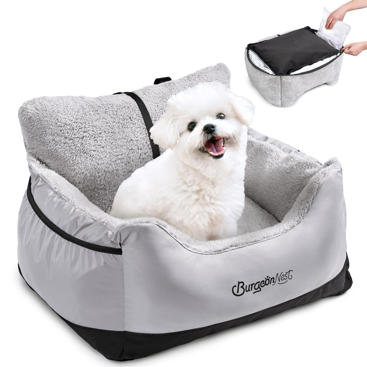 Comfort Dog Car Seat Bed for Small Dogs and Puppies