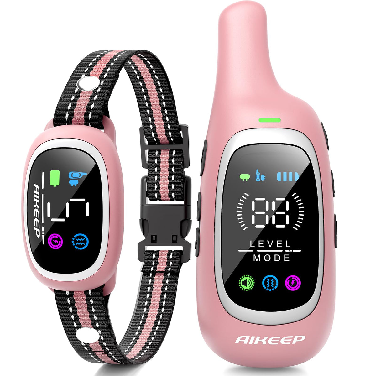 2 in 1 Dog Training and Bark Collar with Remote Control