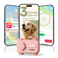 AI Smart Pet GPS Tracker with Live Virtual Fence for Dogs and Cats