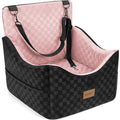 Washable Dog Car Booster Seat with Memory Foam for Large Dogs