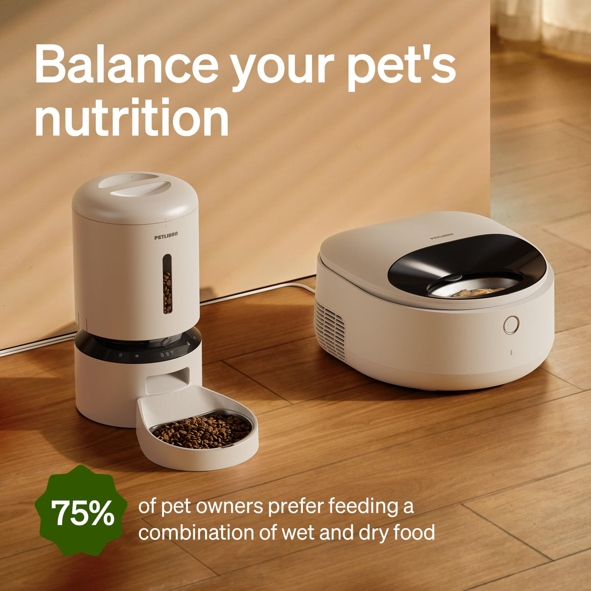 Automatic Wet Food Cat Feeder with Stainless Steel Bowl
