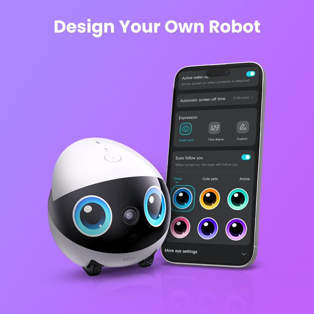 3K Pet Camera Robot for Indoor Security and Home Monitoring