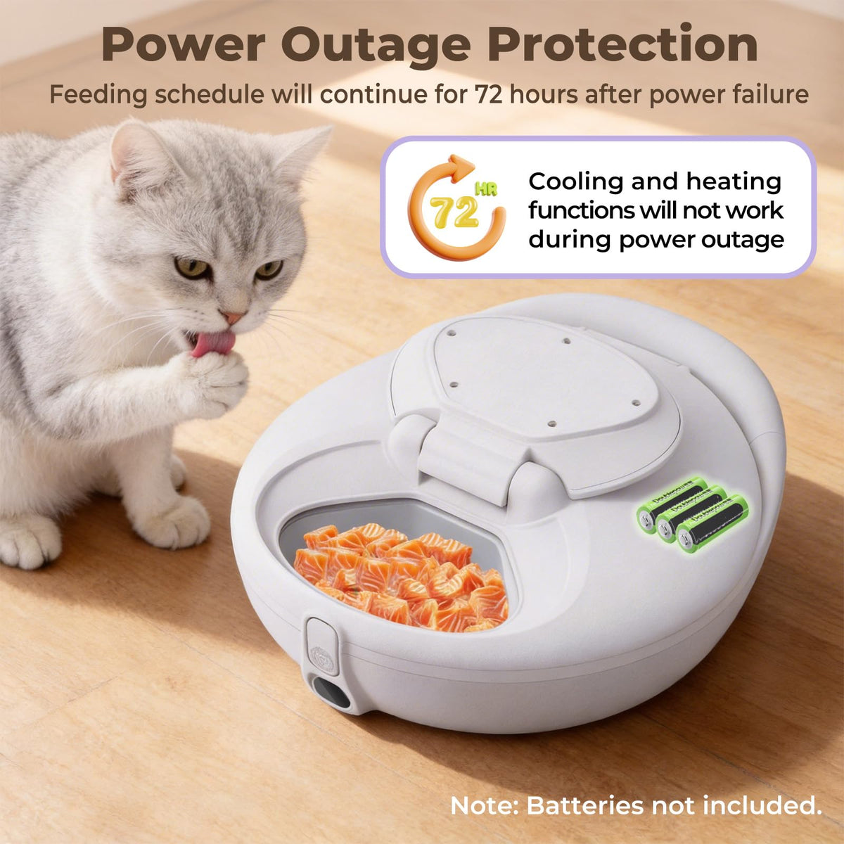 Automatic Cat Food Feeder