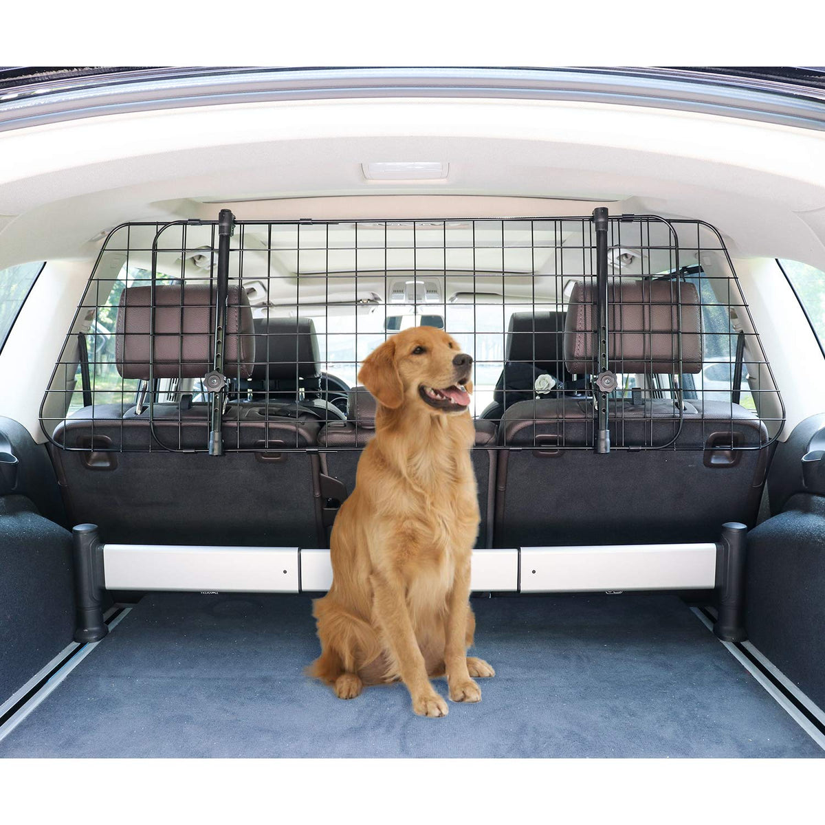 Adjustable Dog Car Barrier for SUVs Trucks and Sedans