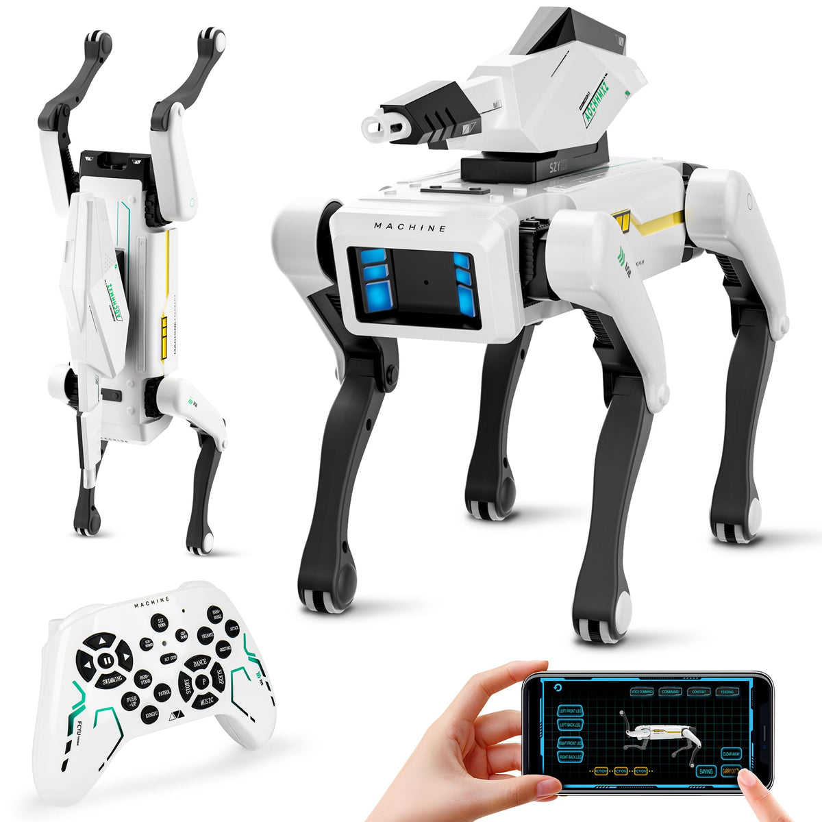 Interactive Smart Robot Dog Toy for Kids and Indoor Play