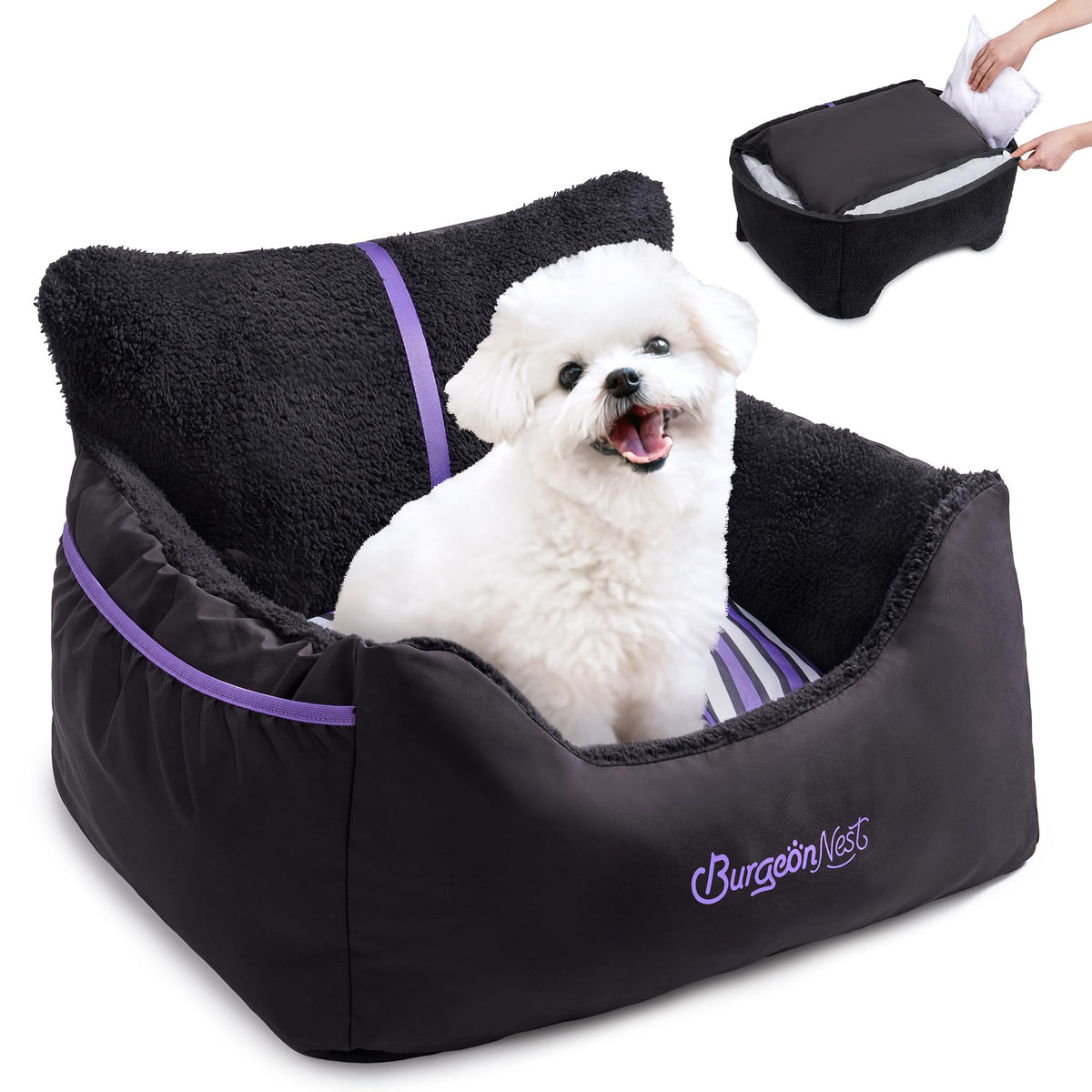 Comfort Dog Car Seat Bed for Small Dogs and Puppies