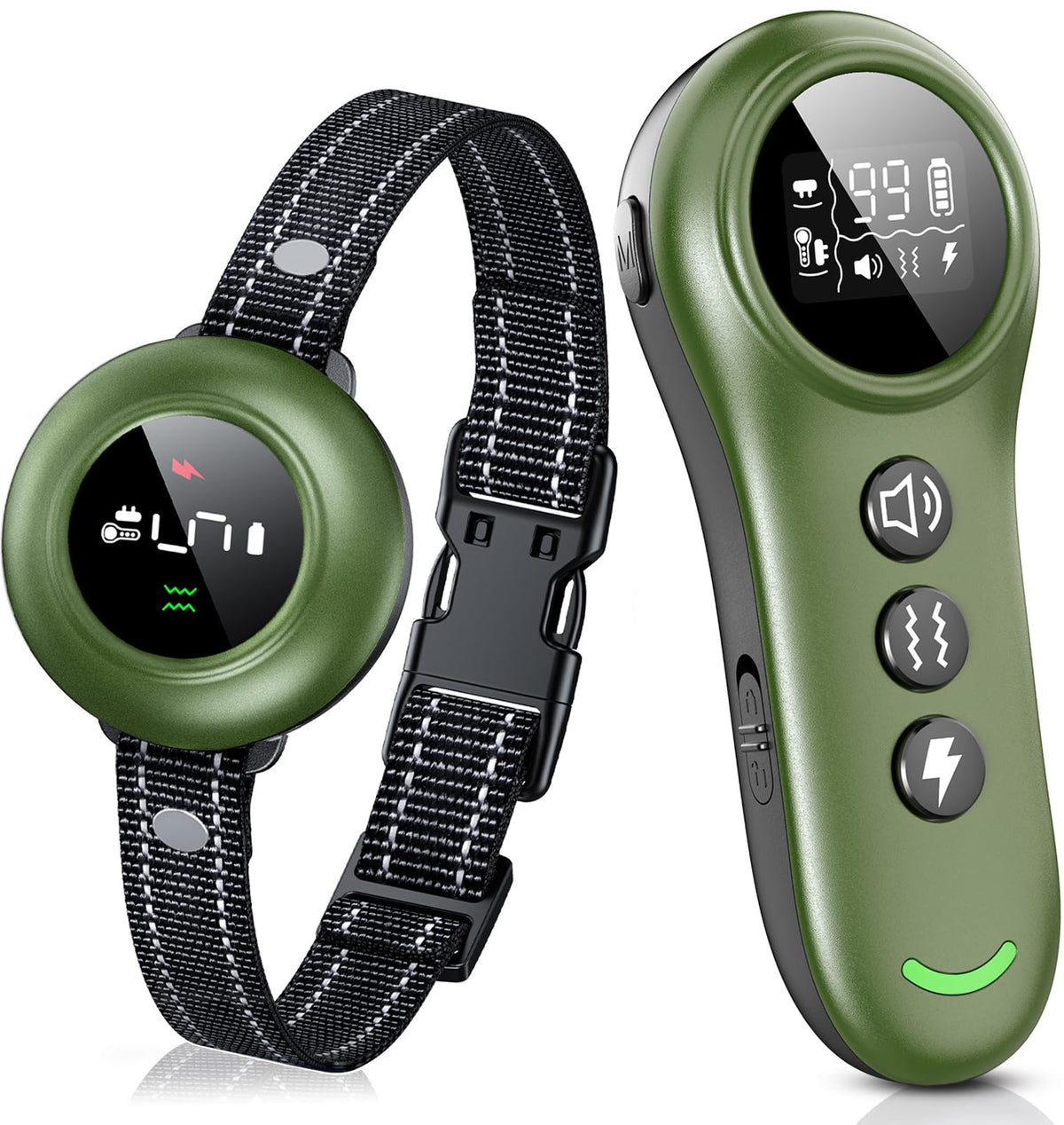 Smart Dog Training Collar with Remote and Anti Bark Modes