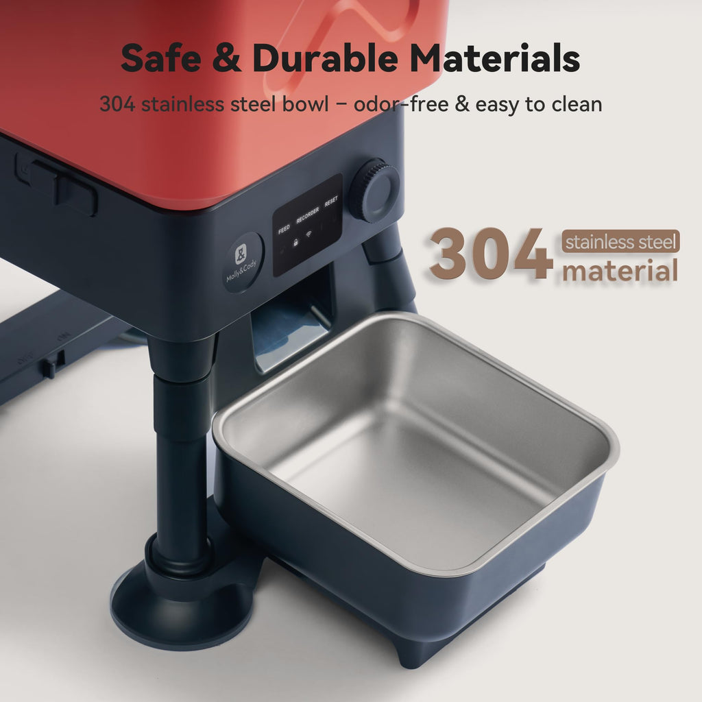14L Large Capacity Automatic Dog Feeder for Large Dogs