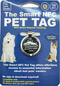 Smart NFC QR Pet ID Tag with Online Profile and Location Alerts