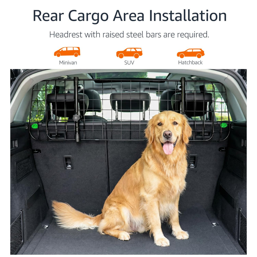 Adjustable Dog Car Barrier for SUVs Trucks and Sedans