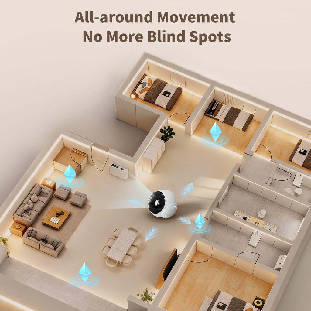 Moving Pet Camera with App Control and Remote Monitoring