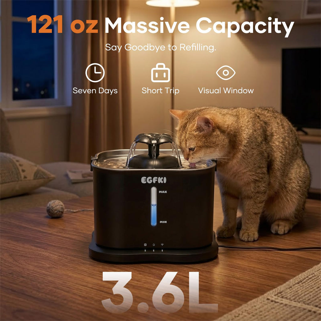Automatic Cat Water Fountain