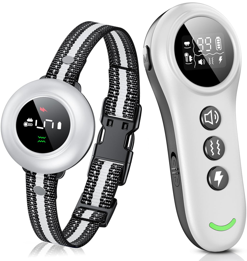 Smart Dog Training Collar with Remote and Anti Bark Modes