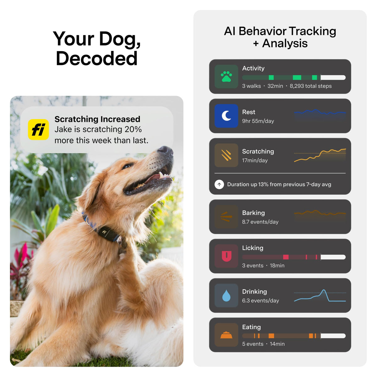 Smart Dog Collar with GPS and Health Tracking Membership