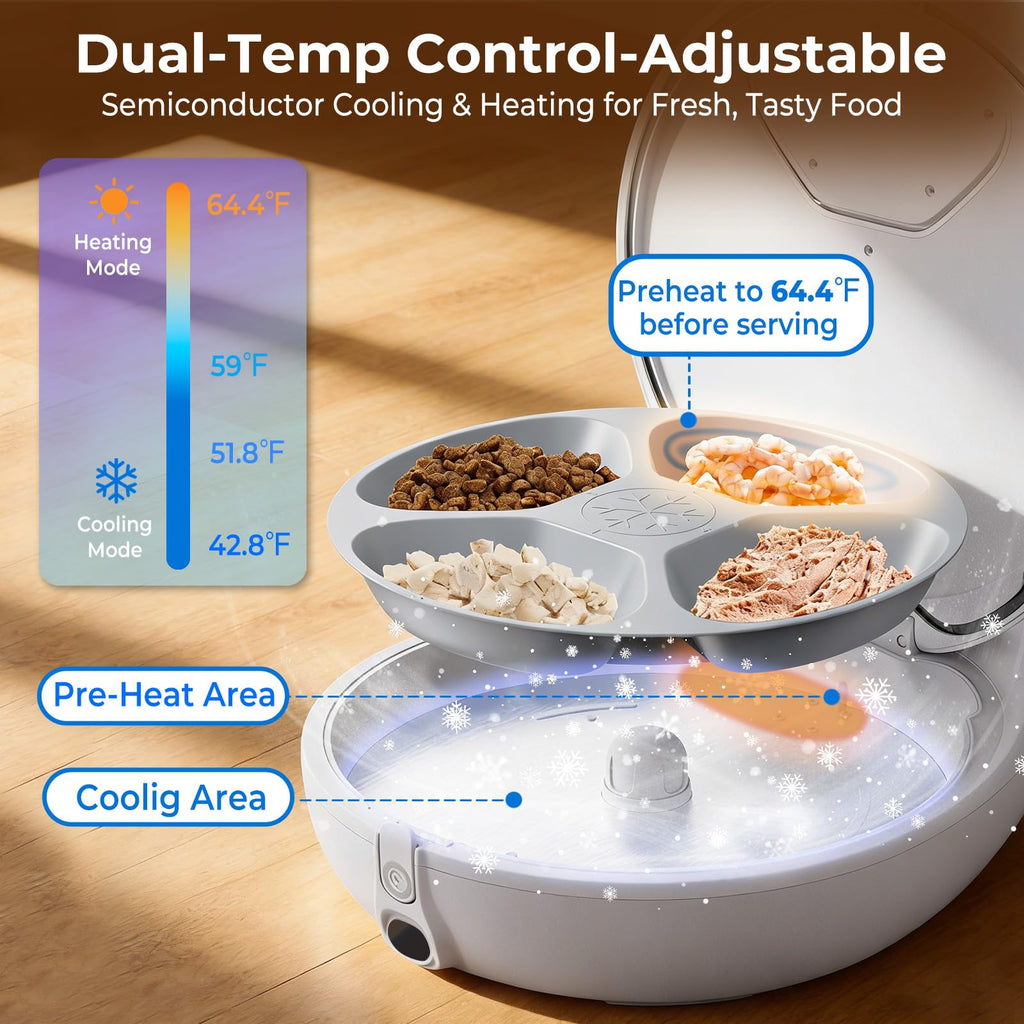 Automatic Cat Food Feeder