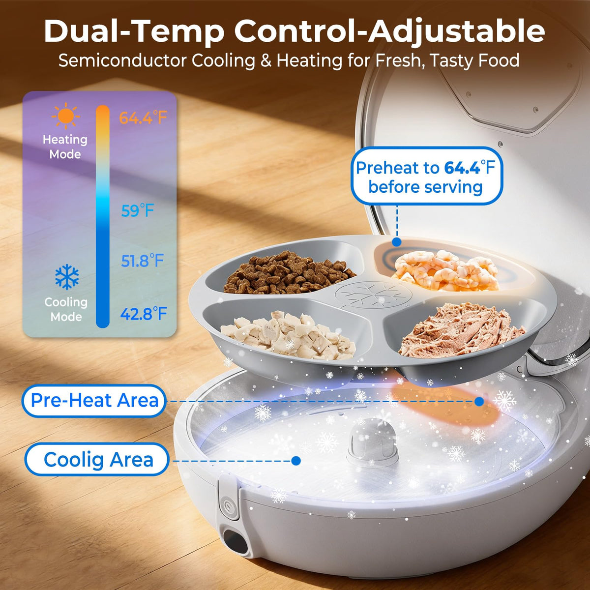 Automatic Cat Food Feeder