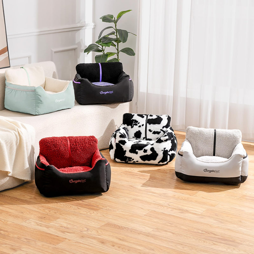 Comfort Dog Car Seat Bed for Small Dogs and Puppies