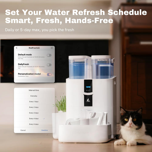 10L Large Capacity Smart Pet Water Fountain with WiFi Control