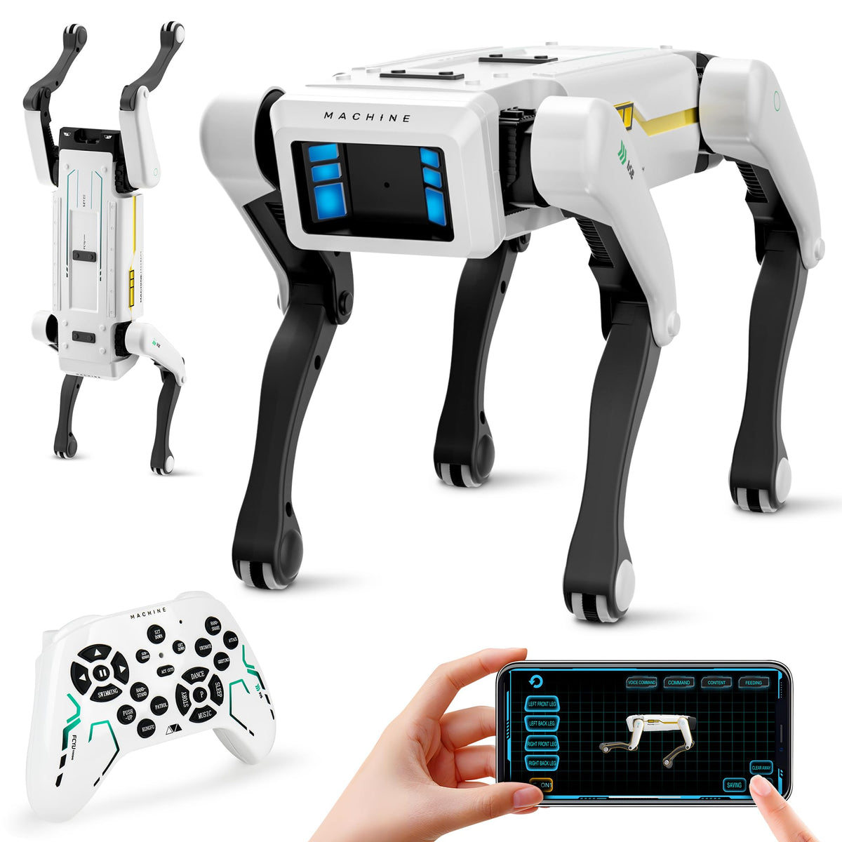 Interactive Smart Robot Dog Toy for Kids and Indoor Play