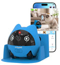 AI Pet Camera Robot for Cats and Dogs with Phone App