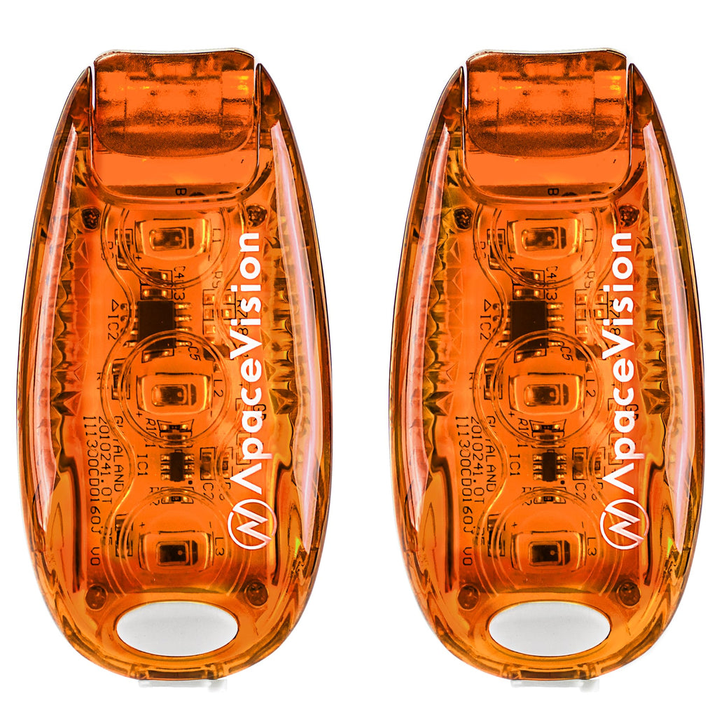 USB Rechargeable Clip On LED Safety Strobe Lights