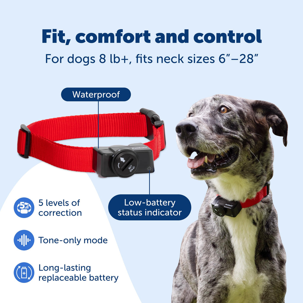 Wireless Dog Fence System with Adjustable Pet Boundary