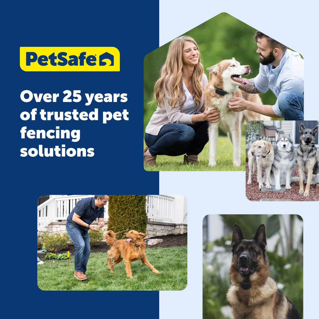 Wireless Pet Fence with Waterproof Rechargeable Training Collar