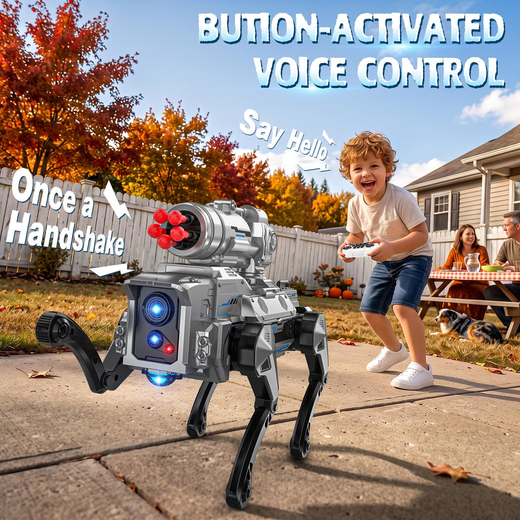 Smart Robot Dog Toy for Kids Ages 6 and Up STEM Gift