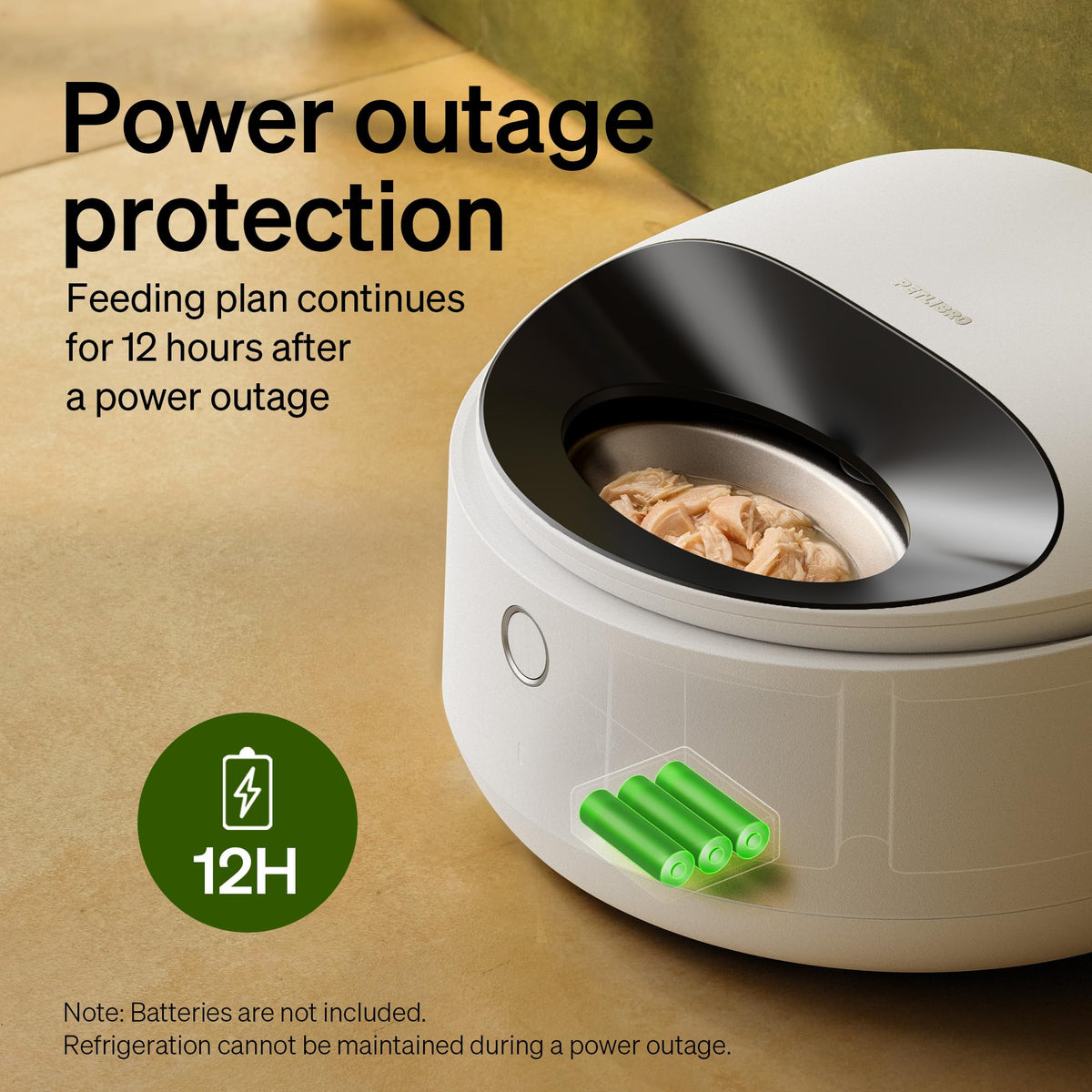 Automatic Wet Food Cat Feeder with Stainless Steel Bowl