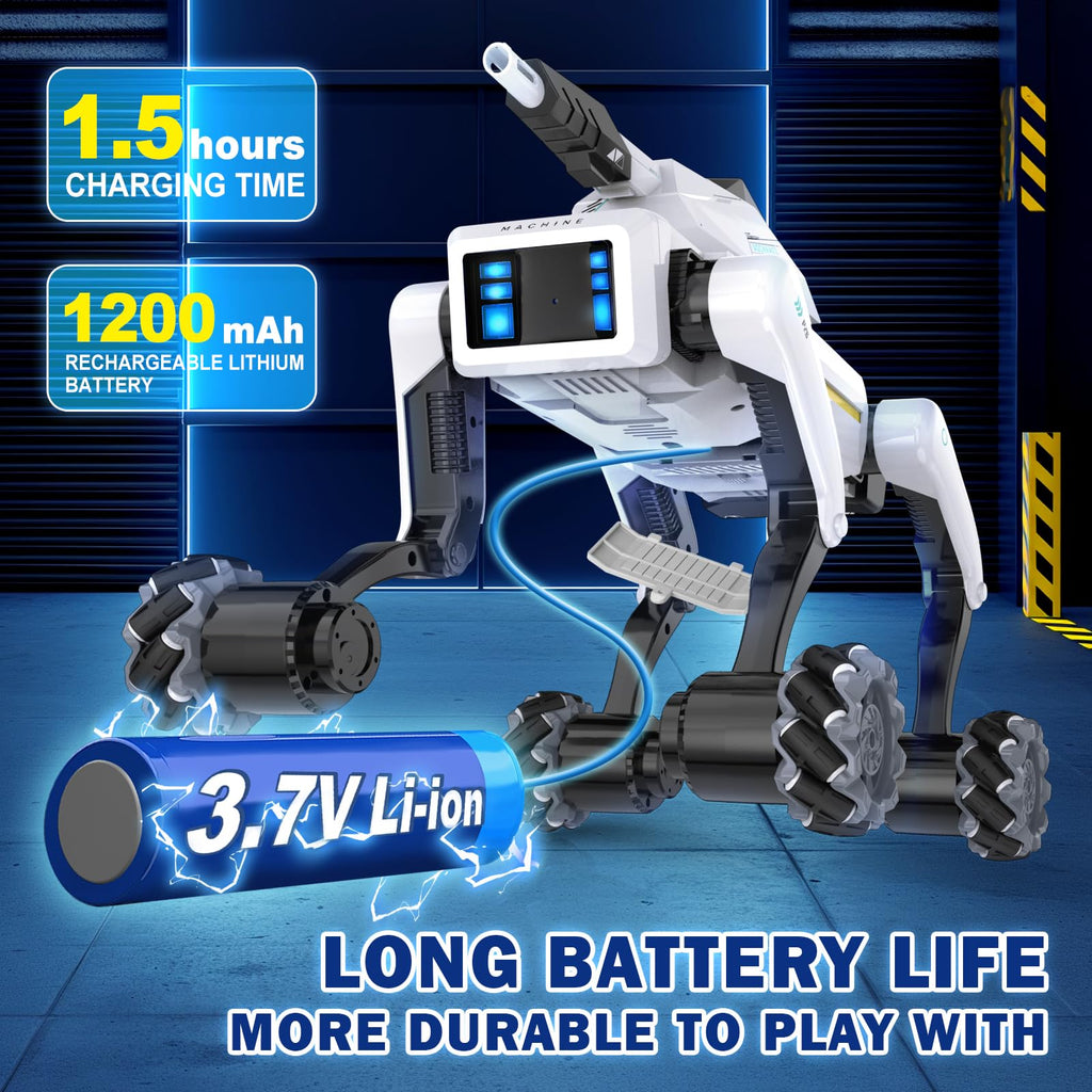 Interactive Smart Robot Dog Toy for Kids and Indoor Play
